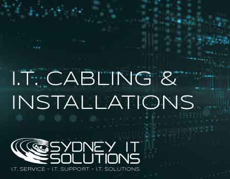 IT Cabling and installations from Sydney IT Solutions